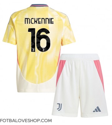 Juventus Weston McKennie #16 Dětské Venkovní Dres 2024-25 Krátký Rukáv (+ trenýrky)